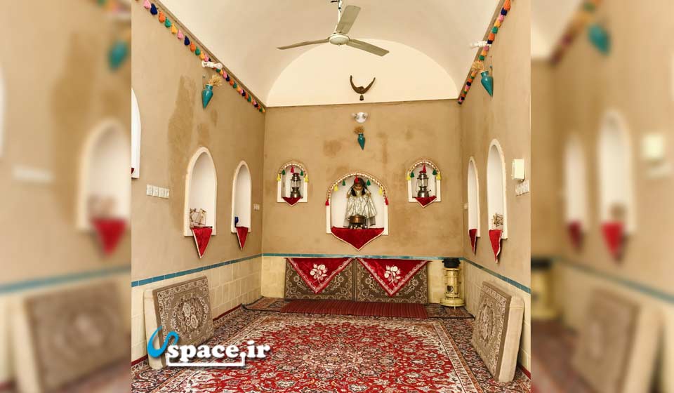 نمای داخلی اتاق اقامتگاه راوی کویر مصر - خور